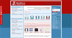 Desktop Screenshot of maxsite.cz